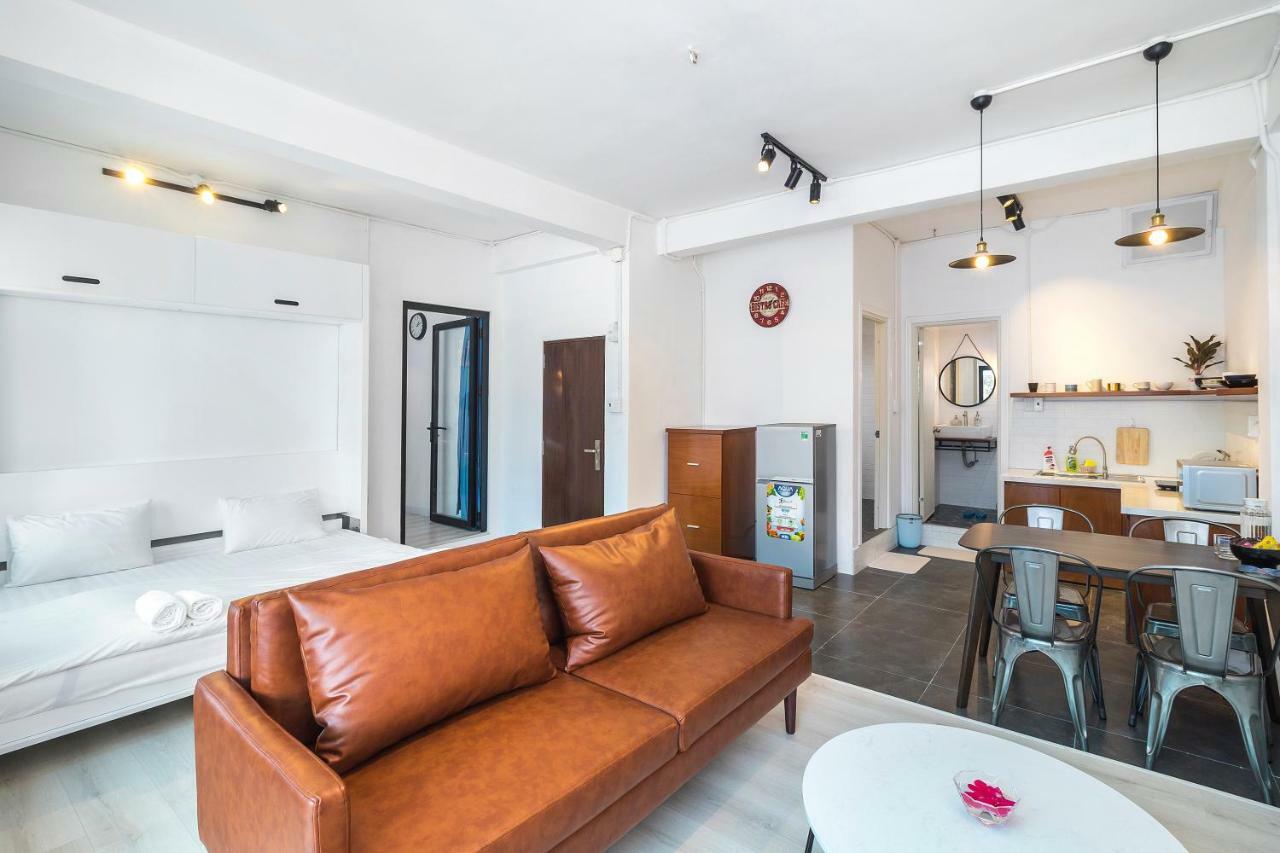 The Wooden Apartments - In The Heart Of Ben Thanh Ho Chi Minh-byen Rom bilde